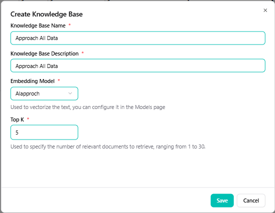 Create Knowledge Base